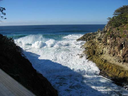 08f Gorge walk big seas